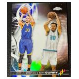 Steph Curry Refractor 2024 Topps Chrome DNA Insert #DNA-1 Basketball Card