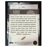 Steph Curry Refractor 2024 Topps Chrome DNA Insert #DNA-1 Basketball Card