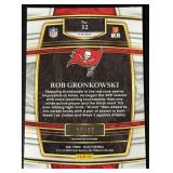 Rob Gronkowski /99 Prizm Color Match 2021 Select Prizm #32, numbered 29/99, Football Card