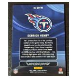 Derrick Henry Relic 2023 Zenith Colorguard #CG-10 Football Card