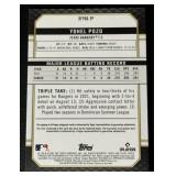 Yohel Pozo Auto RC /10 - NASTY PATCH - 2022 Topps Tribute #RFPAR-YP, numbered 4/10, Baseball Card