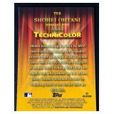 Shohei Ohtani Refractor 2023 Topps Chrome Technicolor #TT-2 Baseball Card