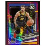 Steph Curry Pink Prizm 2023-24 Donruss Optic #198 Basketball Card