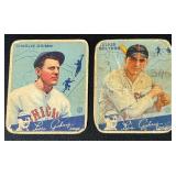 1934 Goudey 2 Card Lot - Charlie Grimm / Julius Solters Vintage Baseball Cards