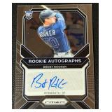 Brent Rooker RC Auto 2021 Prizm Rookie Autographs #RA-BR Minnesota Twins Baseball Card
