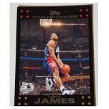LeBron James 2007 Topps 50th Anniversary #23 Basketball Card