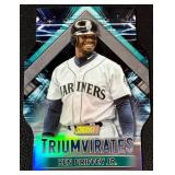 Ken Griffey Jr. Die Cut Refractor 2023 Topps Stadium Club Triumvirates #T-20 Baseball Card