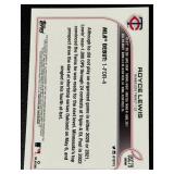 Royce Lewis Rookie Purple Refractor 2022 Topps Chrome #USC79 Rookie Minnesota Twins Baseball Card