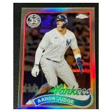 Aaron Judge Refractor 2024 Topps Chrome 35th Anniversary #89CB-2 Baseball Card
