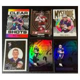 Mac Jones 6 RC Lot Rookie Football Cards