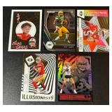Trey Lance 5 RC Lot Rookie Football Cards
