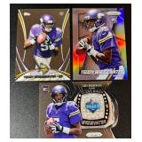 Teddy Bridgewater 3 Card RC Lot - Rookie Minnesota Vikings Football Cards