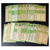 20 Card Lot - 1967 Topps Baseball Vintage Cards