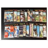 20 Card Lot - 1971 Topps Baseball Vintage Cards