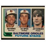 Cal Ripken Jr. RC 1982 Topps #21 Baltimore Orioles Future Stars Rookie Vintage Baseball Card