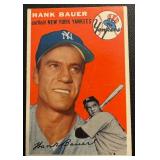 1954 Topps Hank Bauer #130 Vintage Baseball Card