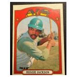 Reggie Jackson 1972 Topps #435 Vintage Baseball Card