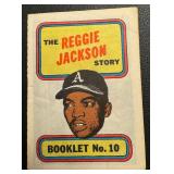 Reggie Jackson 1970 Topps #10 "The Reggie Jackson Story" Booklet Vintage Baseball Card