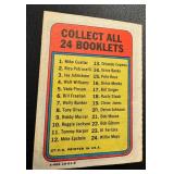 Reggie Jackson 1970 Topps #10 "The Reggie Jackson Story" Booklet Vintage Baseball Card