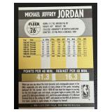 Michael Jordan 1990 Fleer #26 Basketball Card