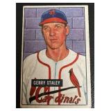 1951 Bowman #121 Gerry Staley Vintage Baseball Card