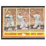 Harmon Killebrew 1962 Topps #316 Vintage Minnesota Twins Baseball Card