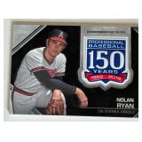 Nolan Ryan Commemorative 150 Years Patch 2019 Topps #AMP-NRY Baseball Card