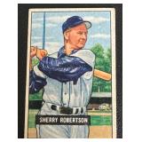 1951 Bowman #95 Sherry Robertson Vintage Baseball Card