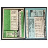 George Brett 2 Card 1979 and 1980 Lot #330 and #450 Vintage Baseball Cards