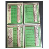 1976 Topps Baseball 4 Card Star Lot - Nolan Ryan, George Brett 2nd Year, Dave Winfield, Joe Morgan Vintage Baseball Cards