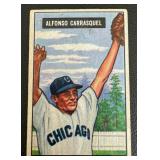 1951 Bowman #60 Alfonso Carrasquel Vintage Baseball Card