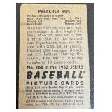 1952 Bowman #168 Preacher Poe Vintage Baseball Card