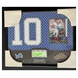 Charlie Batch Signed 2002 Playoff Absolute Memorabilia Signing Bonus Auto - Numbered /250, Detroit Lions Football