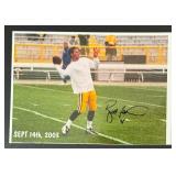 Brett Favre Signed 8x10" Photo - Green Bay Packers Football