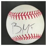 Brandon Marsh Signed OMLB Manfred Baseball with JSA COA