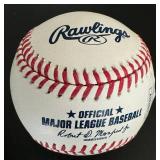 Brandon Marsh Signed OMLB Manfred Baseball with JSA COA