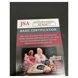 Rick Ferrell Signed Rawlings AL Brown Baseball with JSA COA and Case