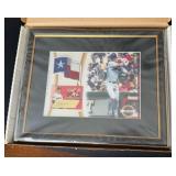 Hank Blaylock Signed 2003 UD Authentics Memorabilia, Limited Edition Numbered 184/300, Baseball