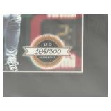 Hank Blaylock Signed 2003 UD Authentics Memorabilia, Limited Edition Numbered 184/300, Baseball