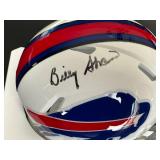 Billy Shaw Signed Mini Helmet with Beckett COA - Buffalo Bills Football