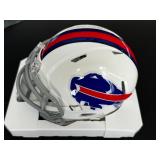 Billy Shaw Signed Mini Helmet with Beckett COA - Buffalo Bills Football