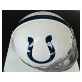 Andrew Luck Signed (very faded) Mini Helmet with COA  - Indianapolis Colts Football
