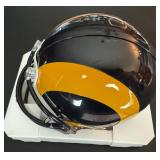 Orlando Pace Signed Mini Helmet with Tristar COA - St. Louis Rams Football