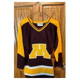 Retro Vintage University of Minnesota Hockey Jersey