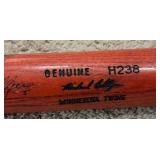 Michael Cuddyer Game Used and Signed HOME RUN Bat w/ MLB COA - Minnesota Twins Baseball