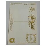 Rod Carew Autogtaphed Post Card, Limited Edition Numbered 03677/10,000 1991 Perez-Steele Galaries #207 Minnesota Twins Baseball