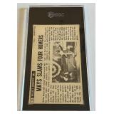 Willie Mays SGC 5 EX 1964 Topps Giant #51 Vintage Baseball Card