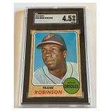 Frank Robinson SGC 4.5 VG-EX+ 2968 Topps #500 Vintage Baseball Card