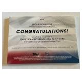 Jackie Robinson Commemorative Anniversary Patch 2021 Topps #T0LP-JR Baseball Card