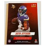 Justin Jefferson Relic 2023 Absolute After Burners #AB-6 Minnesota Vikings Football Card